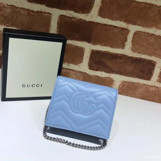 Hyperpeter Marmont wallet GUCCI chain GG 0728